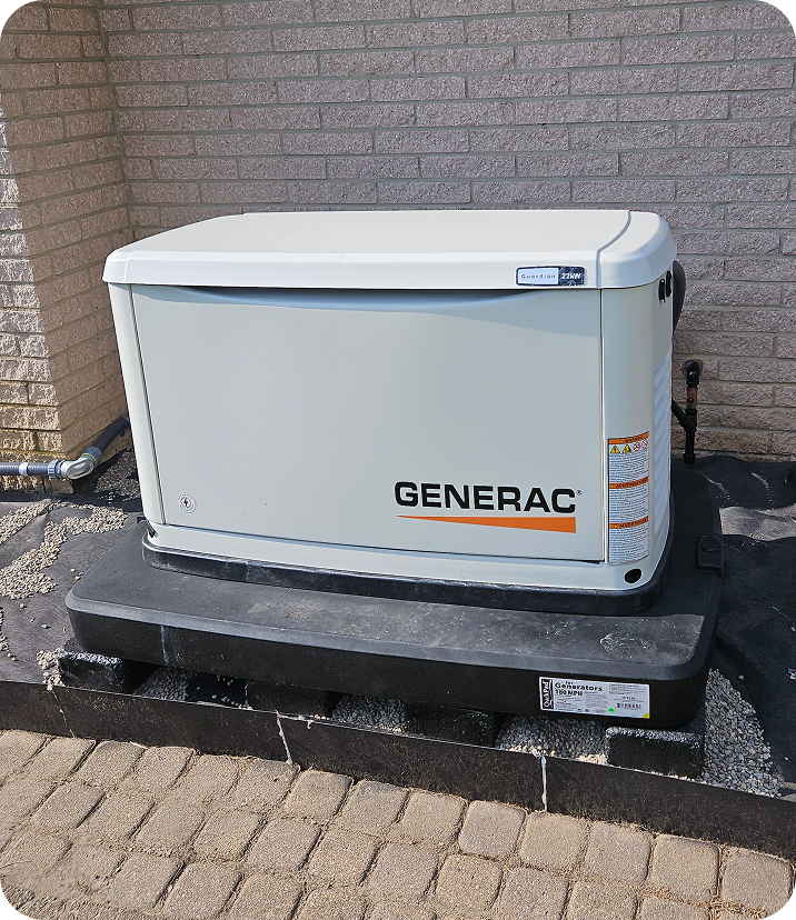 Whole Home Generator Installation in Woodhaven, MI